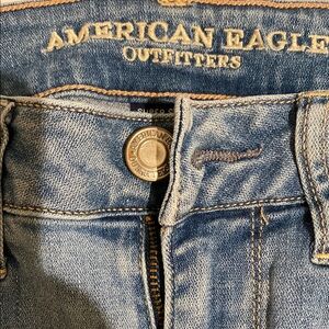 American Eagle Outfitters Blue Skinny Jeans Classic Style